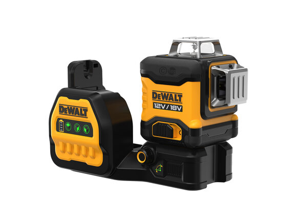 DCE089D1G18 3x360° Kruislijnlaser Groen 18V