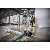 DCE089D1G18 3x360° Kruislijnlaser Groen 18V