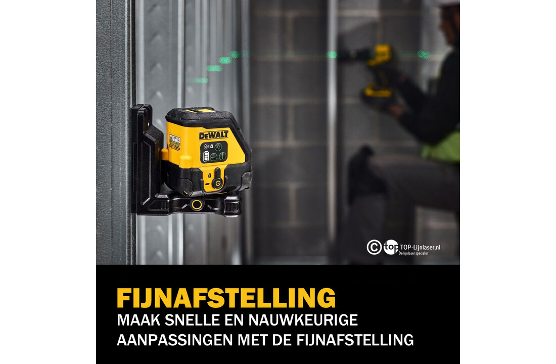 DCLE14201GB-XJ Kruislijnlaser Li-Ion Groen