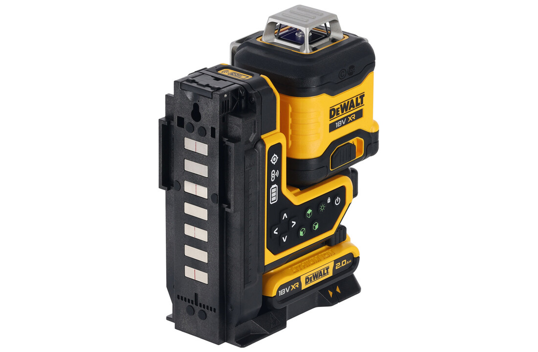 DCLE34035 3x360° Kruislijnlaser Groen REMOTE 18V