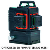 3D BRAVE Kruislijnlaser Groen