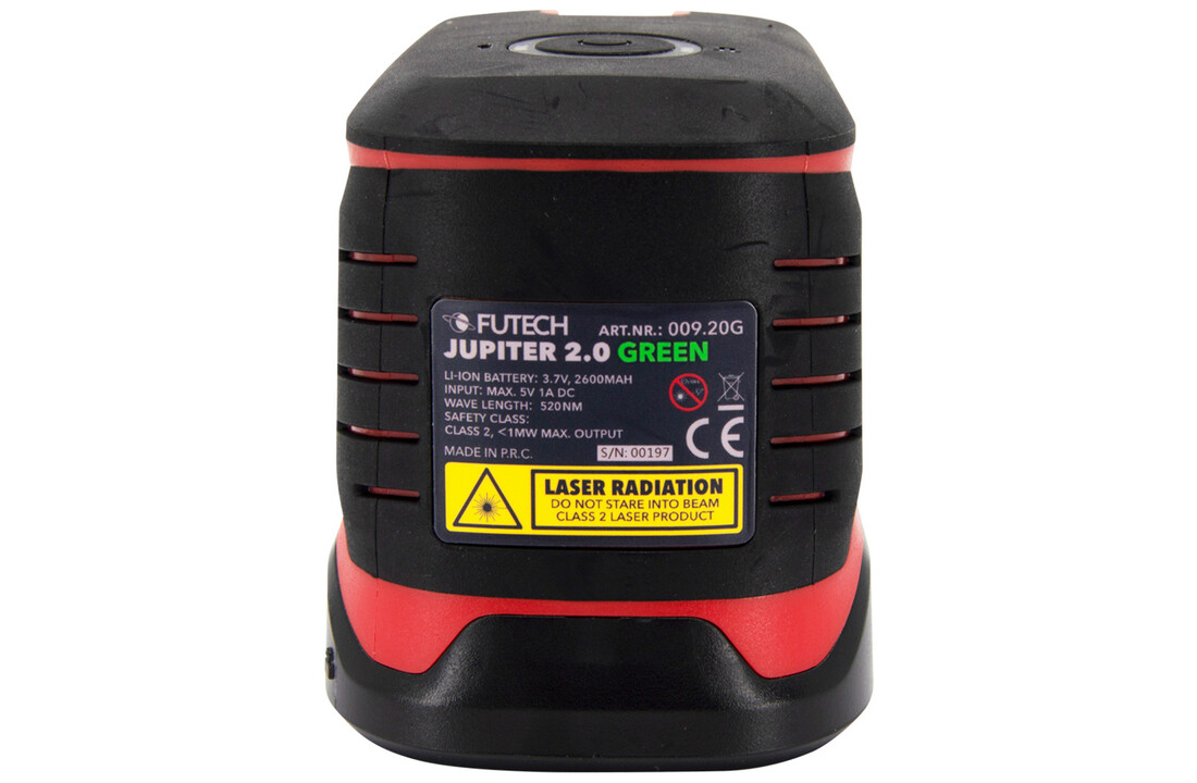 Jupiter 2.0 Kruislijnlaser Groen