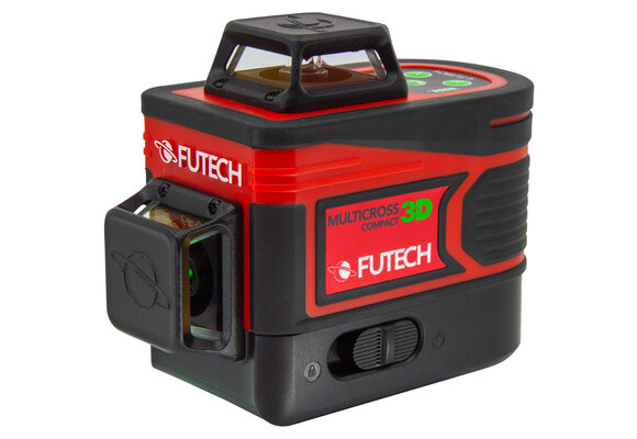 MultiCross 3D Compact Kruislijnlaser Groen