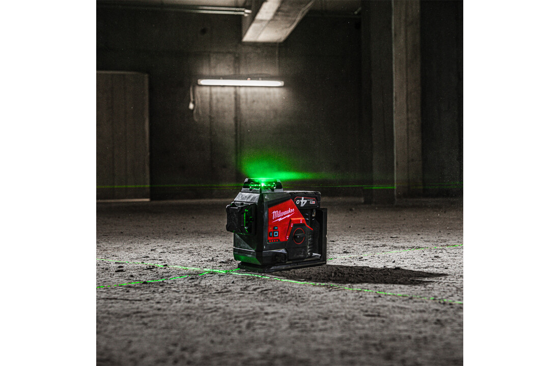 M12 3PL-401C 3D Kruislijnlaser Groen