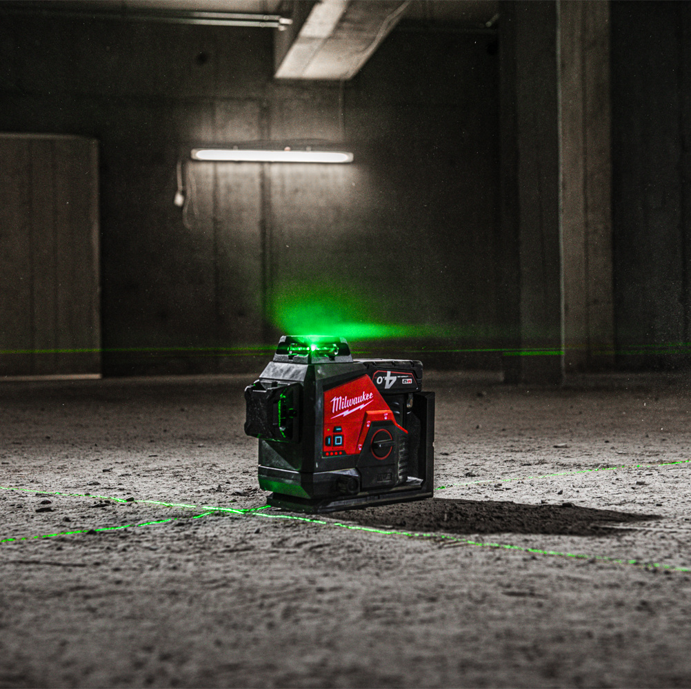 M12 3PL-401C 3D Kruislijnlaser Groen