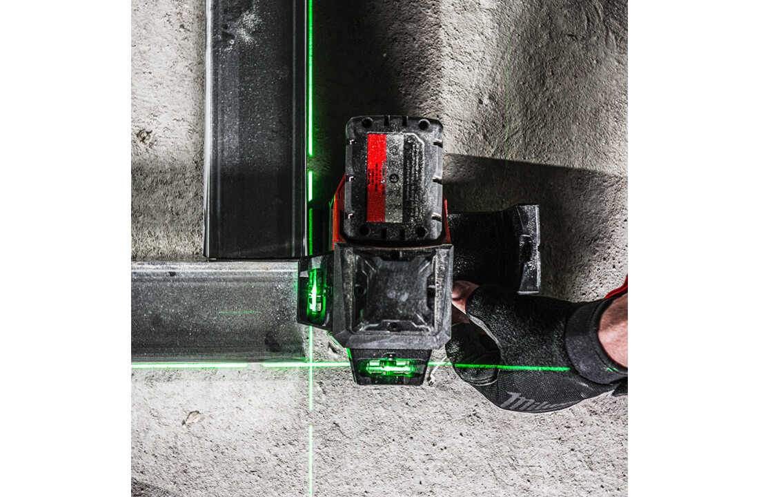 M12 3PL-401C 3D Kruislijnlaser Groen