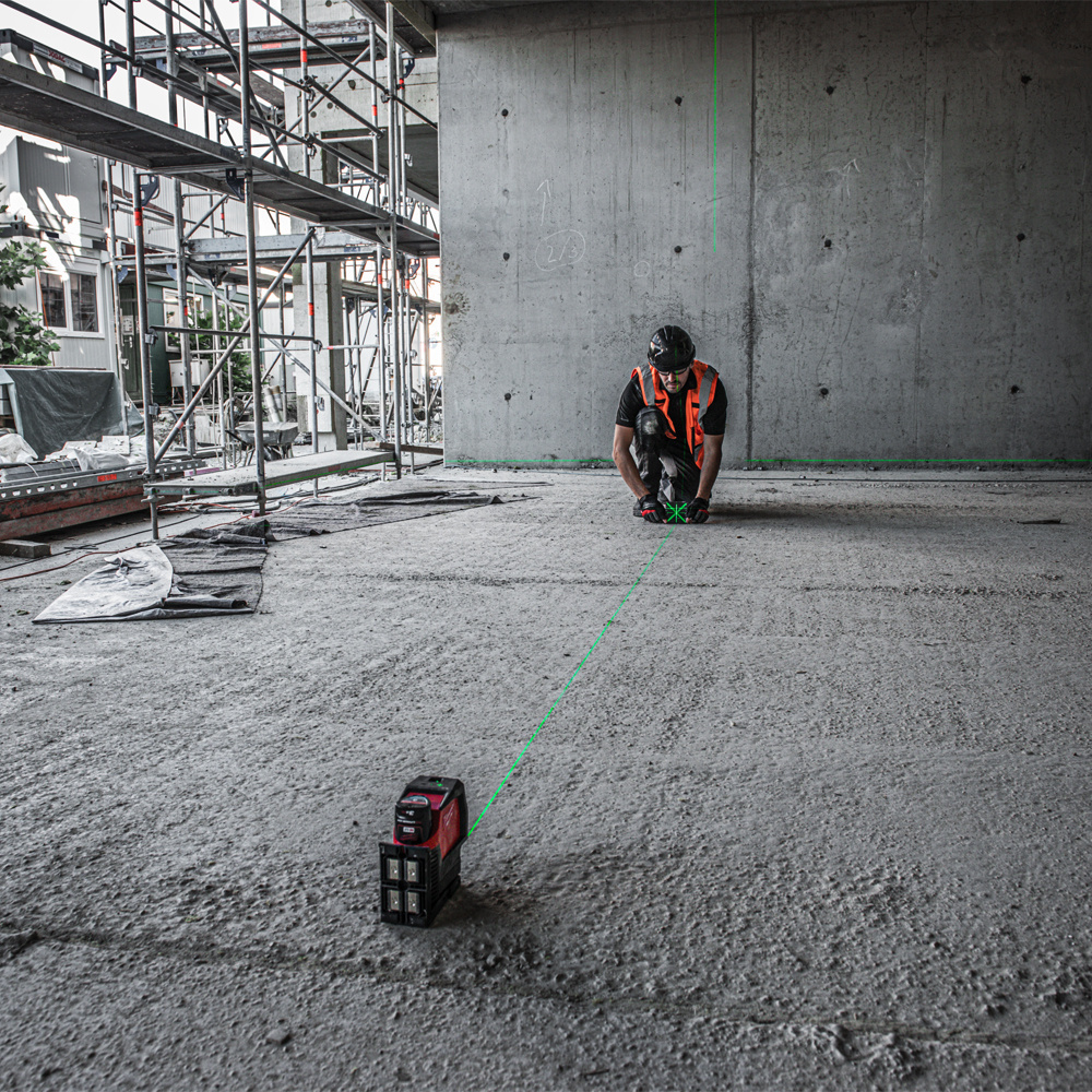 M12 CLLP-301C Kruislijn- Puntlaser Groen