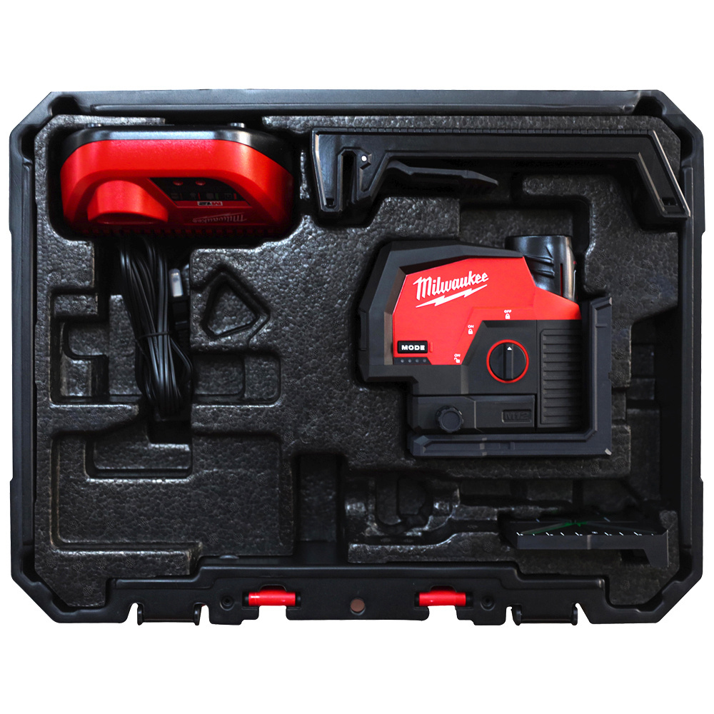 M12 CLLP-301C Kruislijn- Puntlaser Groen