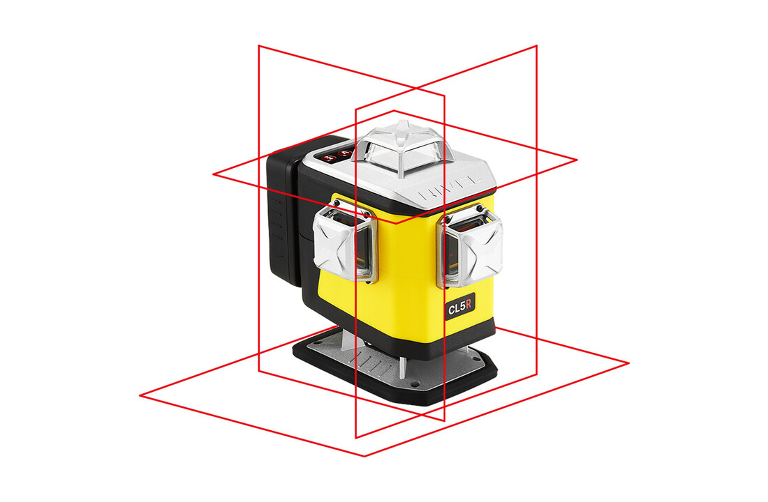 CL5R 4x360° Kruislijnlaser Rood