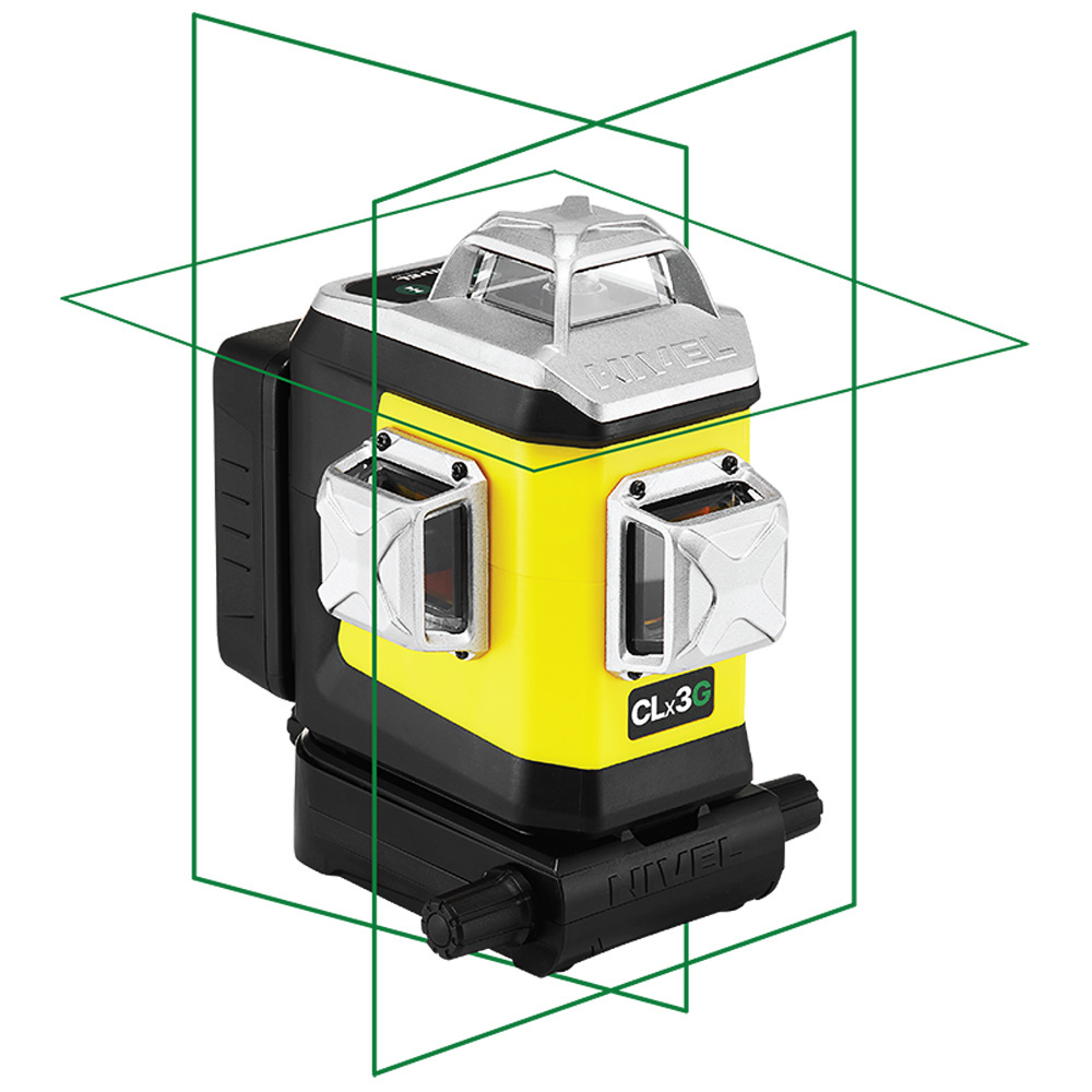 CLx3G 3x360° Kruislijnlaser Groen