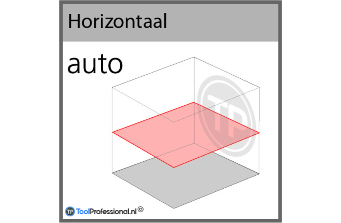 NL300 Roterende Laser Set Horizontaal