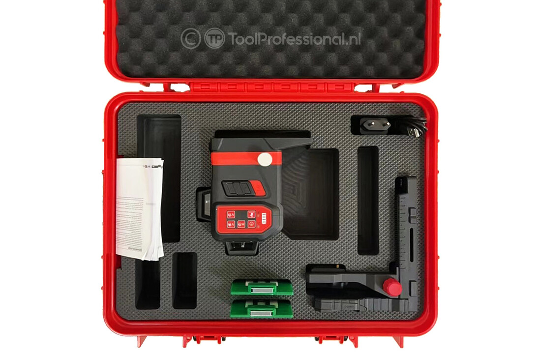 MultiCross 4D 18V MAX Electronic Kruislijnlaser Groen