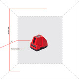 Phantom 2D Lijnlaser SET - 2deKans