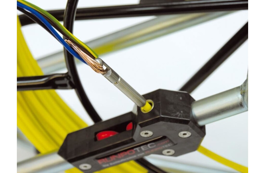 Runpotec Standaard Ø4,5mm doorvoerhaspel 40m