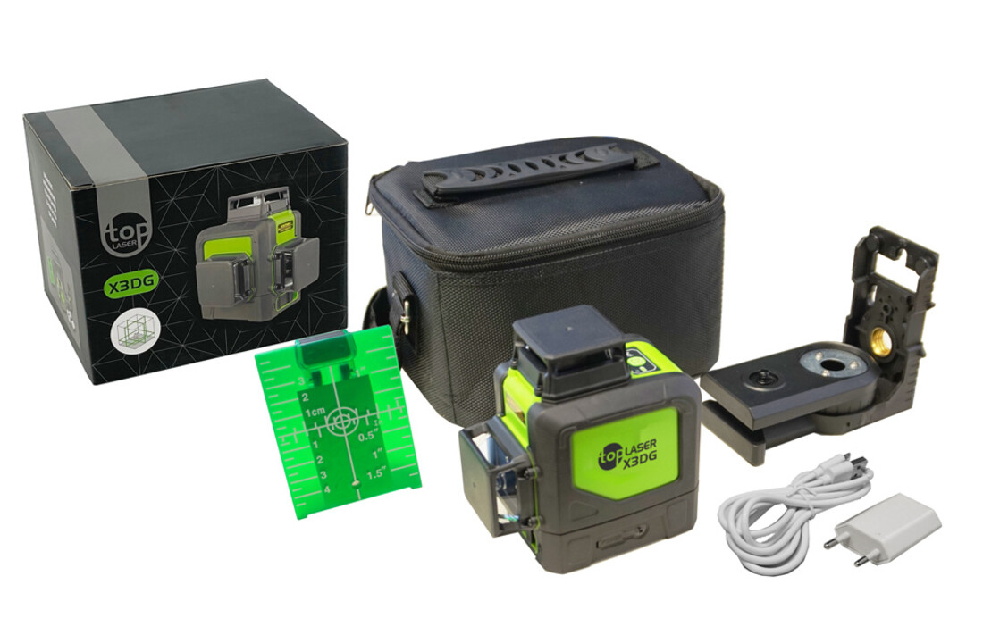 X3DG 3x360° 3D Laser Groen - 2deKans
