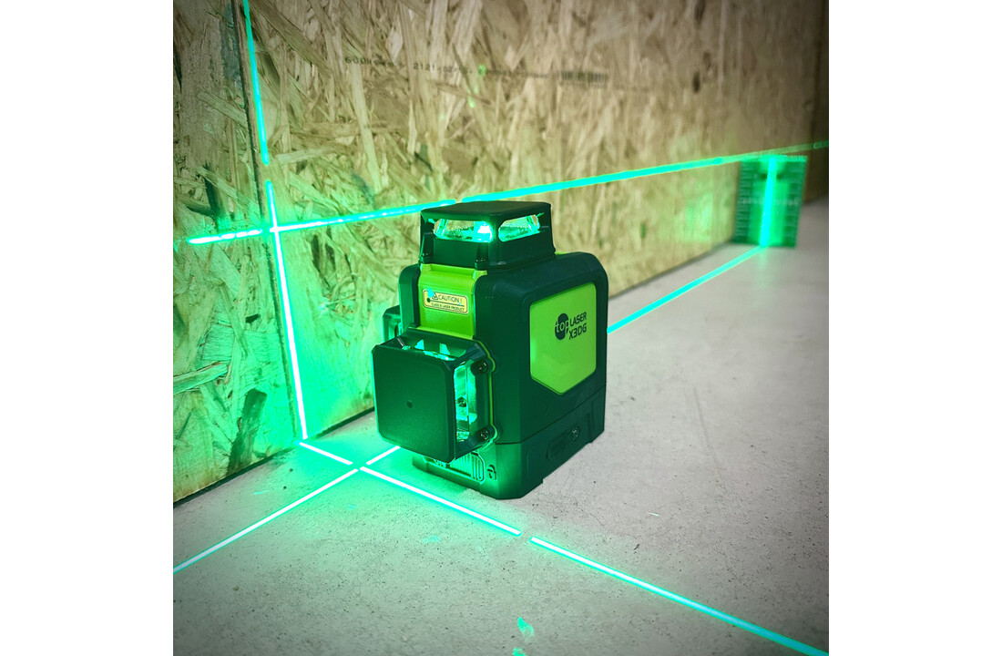X3DG 3x360° 3D Laser Groen - 2deKans