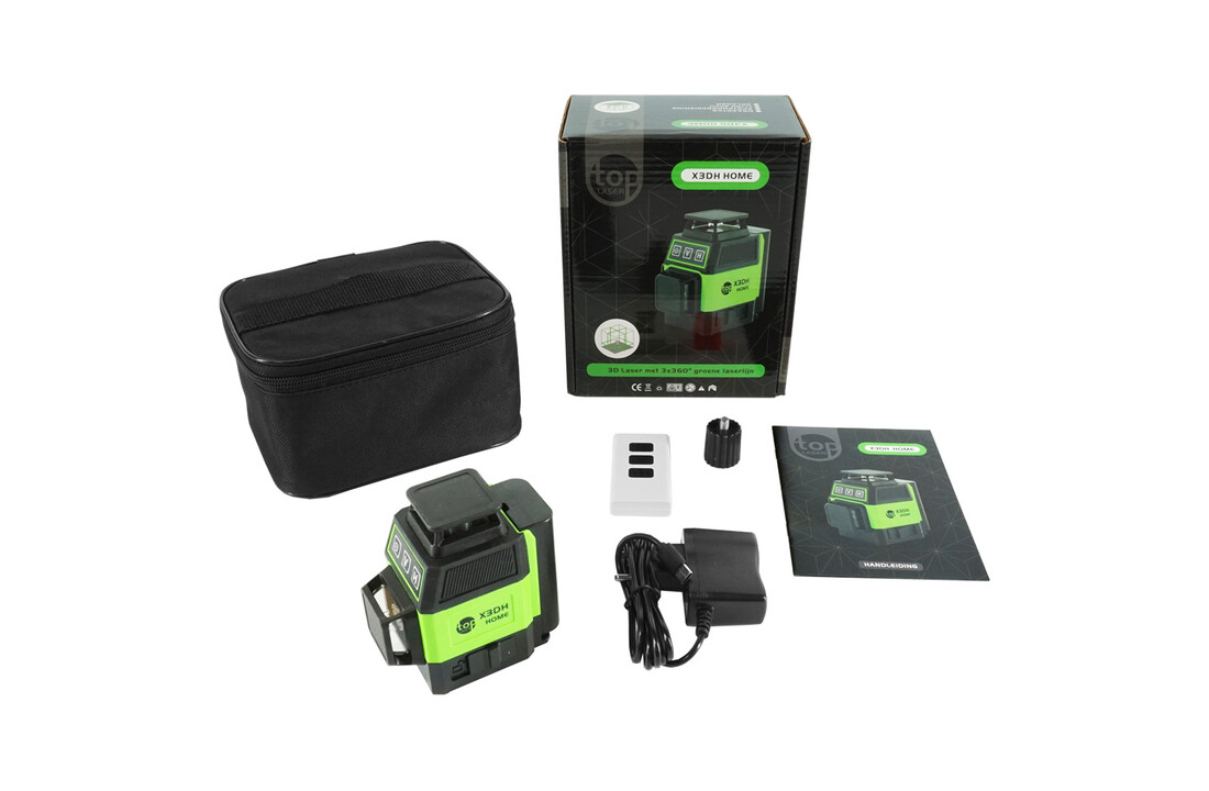 X3DH HOME 3x360° 3D Laser Groen - 2deKans