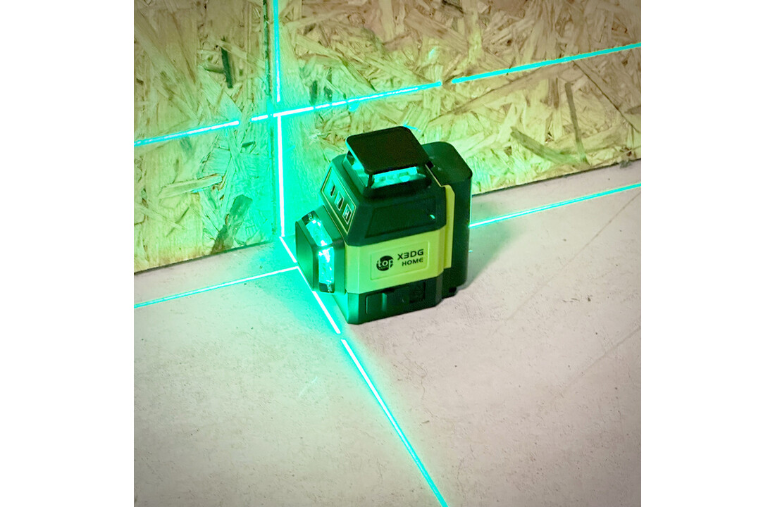 X3DG HOME 3x360° 3D Laser Groen - 2deKans