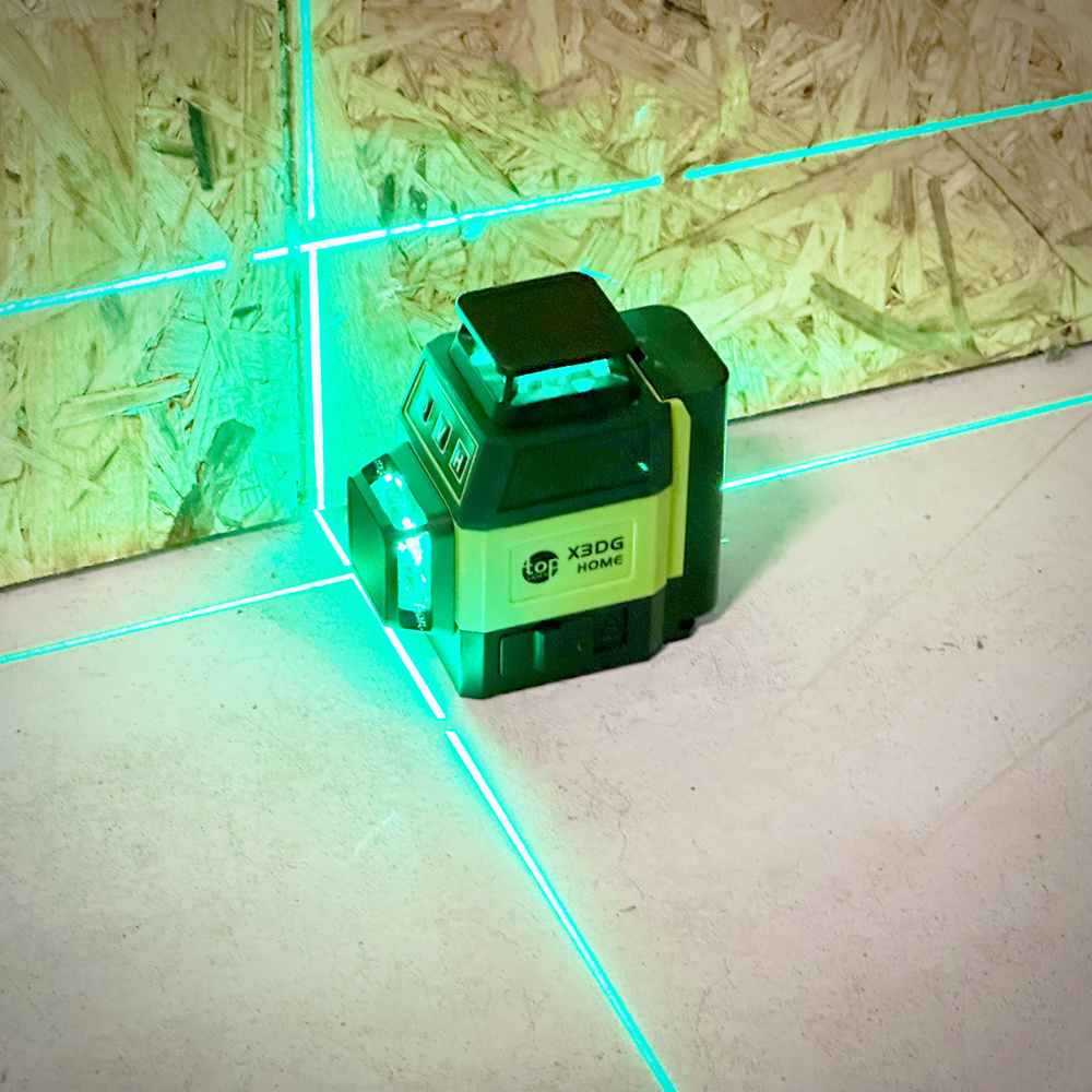 X3DG HOME 3x360° 3D Laser Groen - 2deKans