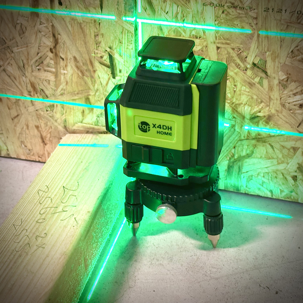 X4DH HOME 4x360° 4D Laser Groen - 2deKans