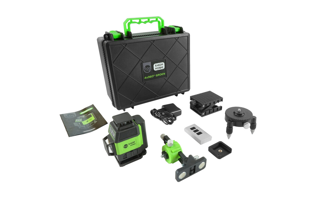 X4DH HOME 4x360° 4D Laser Groen - 2deKans