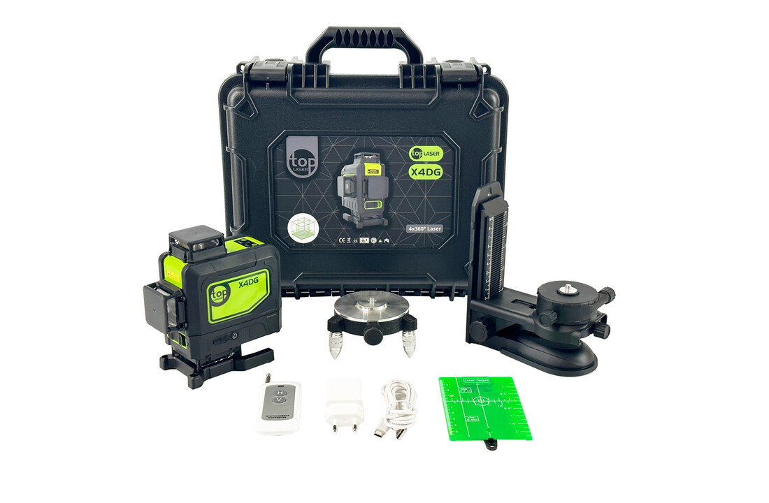 X4DG 4x360° 4D Laser Groen - 2deKans