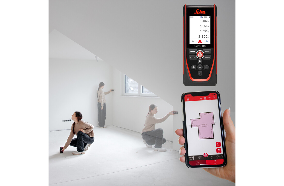 DISTO™ D5 Afstandsmeter 200m