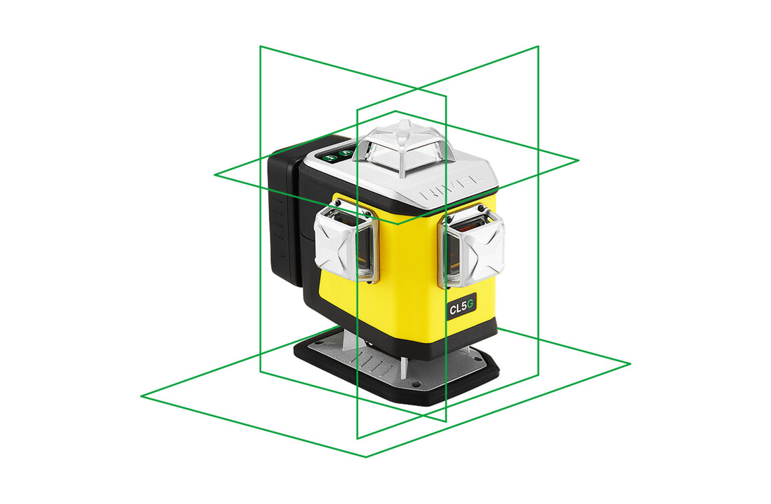 CL5G 4x360° Kruislijnaser Groen