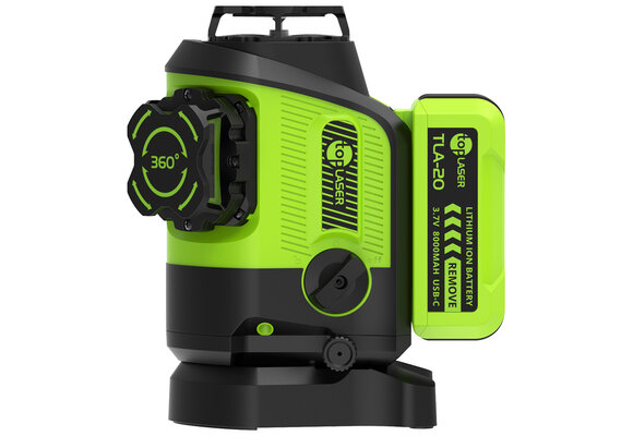 X3DP 3x360° 3D Kruislijnlaser Groen