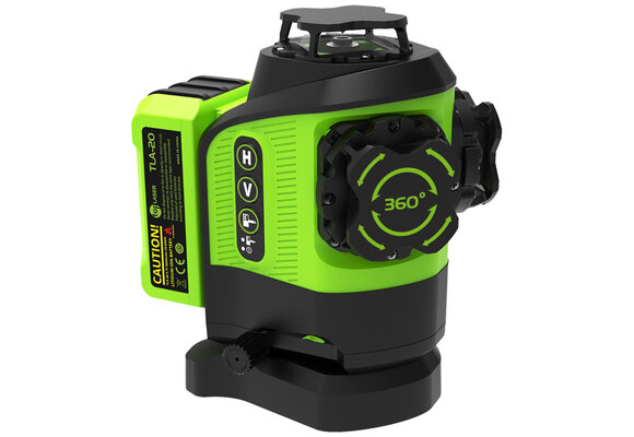 X3DP 3x360° 3D Kruislijnlaser Groen