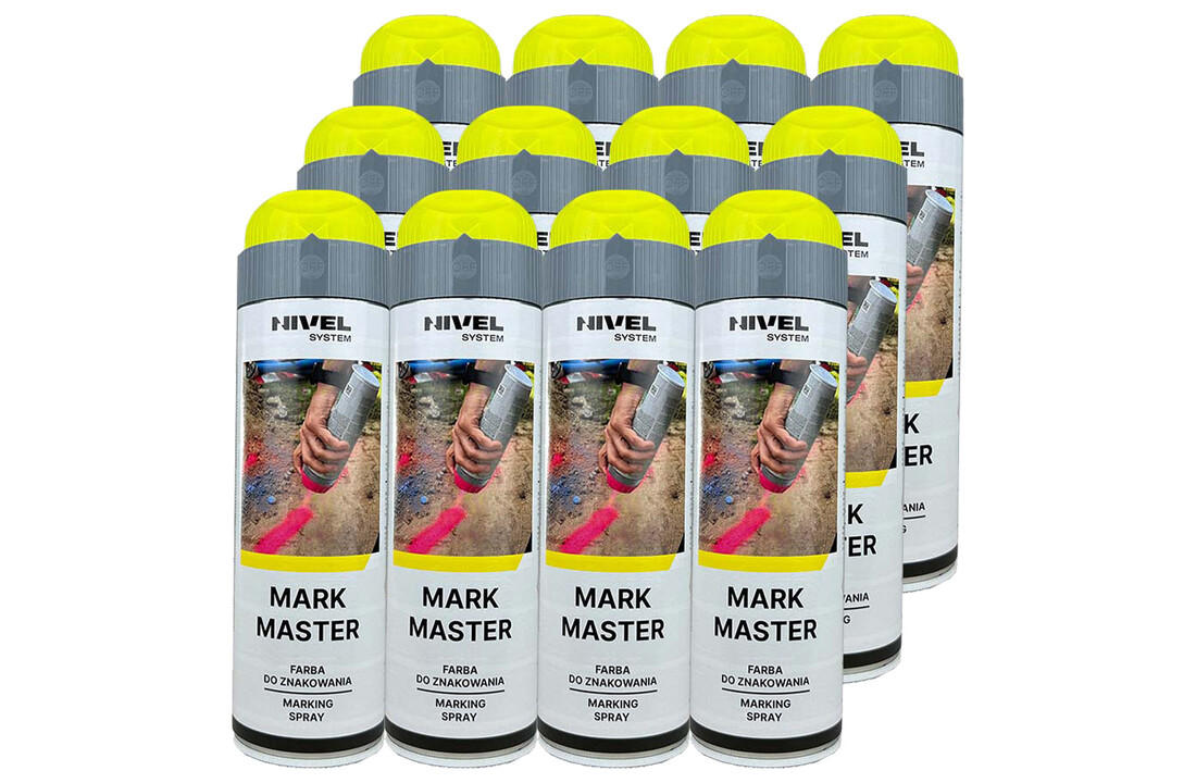 Mark Master Markeerspray Geel