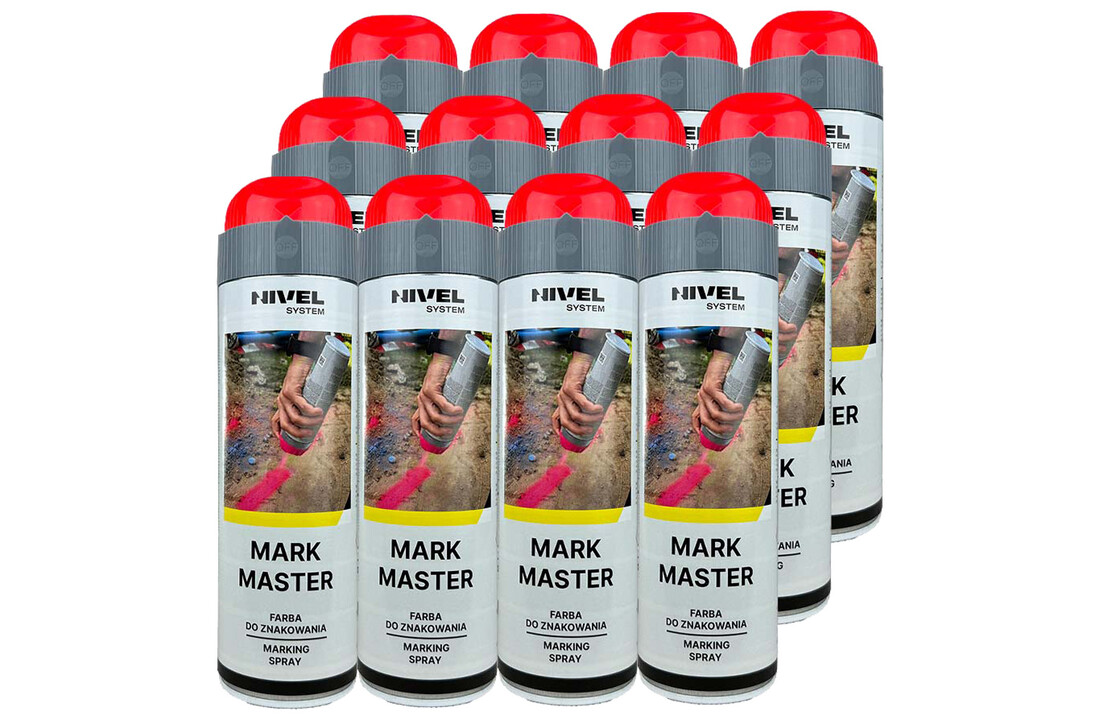 Mark Master Markeerspray Rood