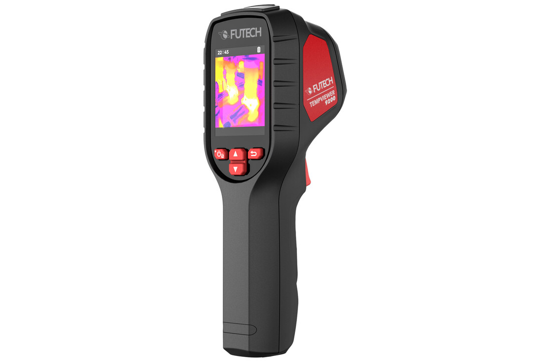 Tempviewer 9200 Warmtebeeldcamera 96×96 pixels met "Super IR" beeldverbetering, 25Hz en camera