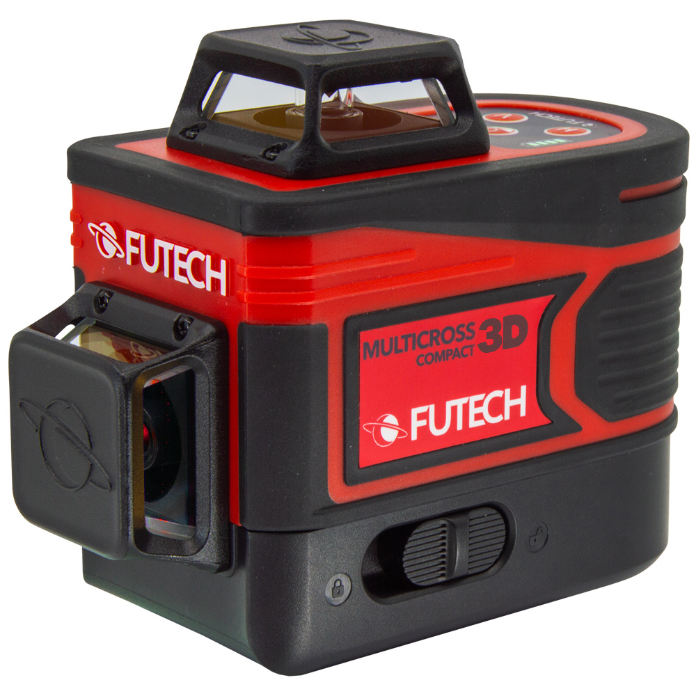 MultiCross 3D Compact Kruislijnlaser Rood