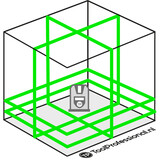 MultiCross 4D Compact Kruislijnlaser Groen