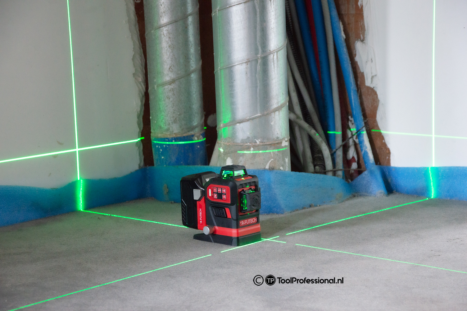 MultiCross 3D 18V MAX Kruislijnlaser Groen