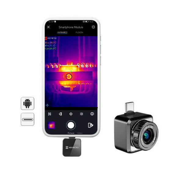 Mini2Plus Warmtebeeldcamera 256x192 pixels, Focuseerbaar, 25Hz, USB-C