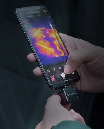 Mini2Plus Warmtebeeldcamera 256x192 pixels, Focuseerbaar, 25Hz, USB-C