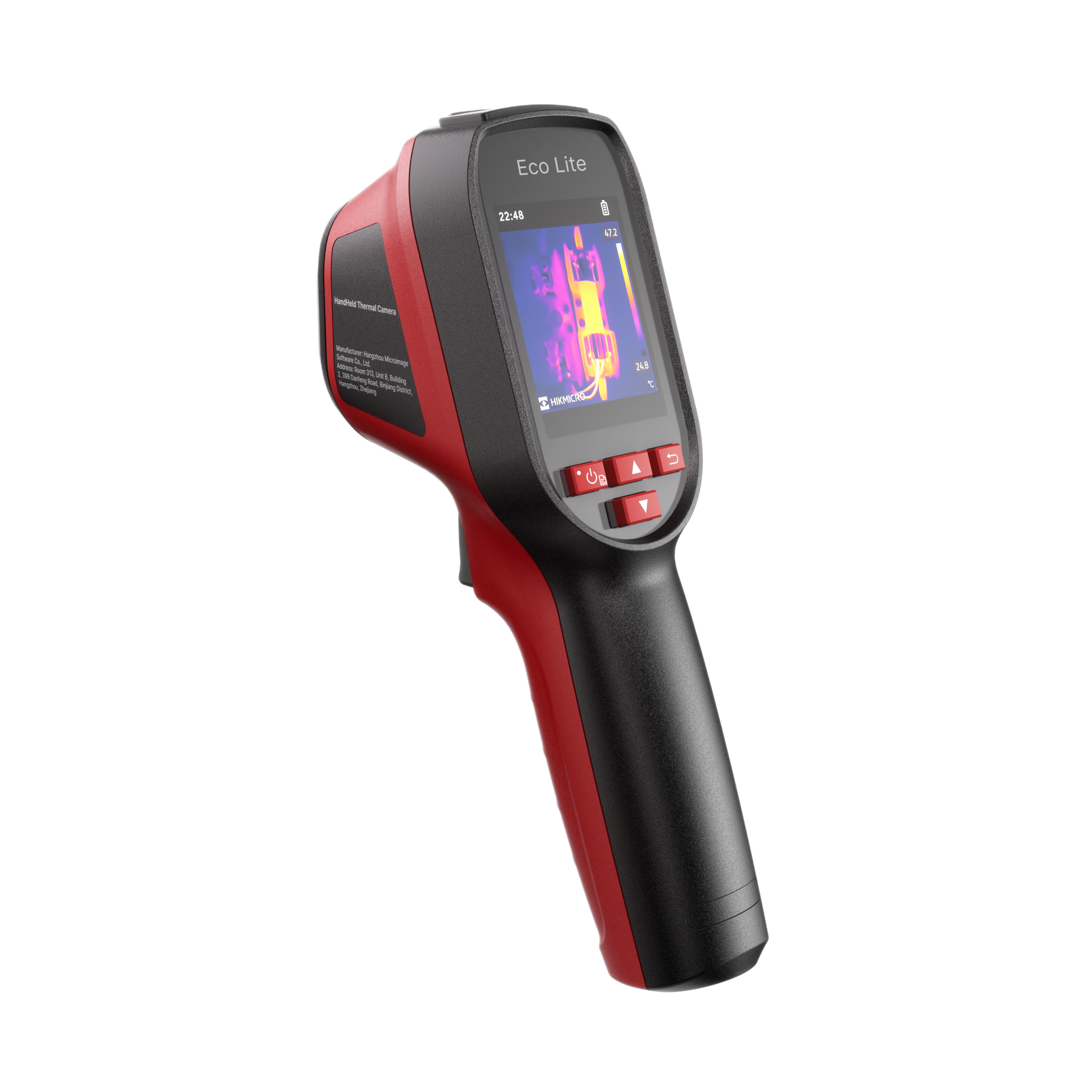 ECO Lite  Warmtebeeldcamera met 96×96 pixels 25Hz, met Super IR beeldverbetering