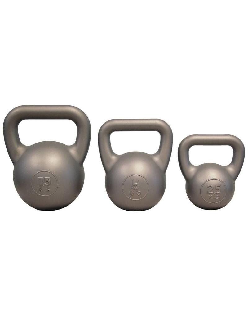 FITNESS MAD Kettle Bell PVC 5.0Kg Zilver