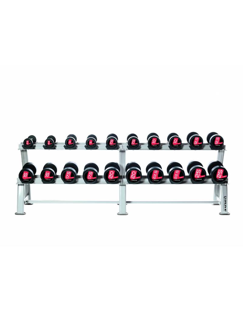 O'LIVE FITNESS O'LIVE PRO-STYLE DUMBELLS RACK 10 pairs
