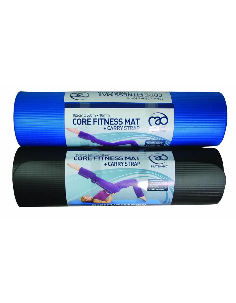FITNESS MAD Core Fitness Mat Strap 182 x 58 x 1 cm (1.1kg) NBR Blauw