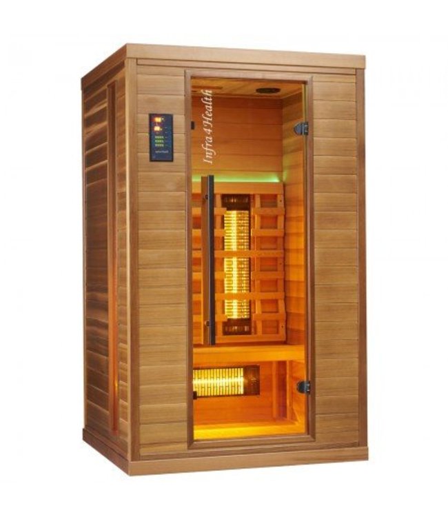 Onweersbui interieur Dubbelzinnig infraroodsauna i120 Infra4Health - SpaGoedkoop.be