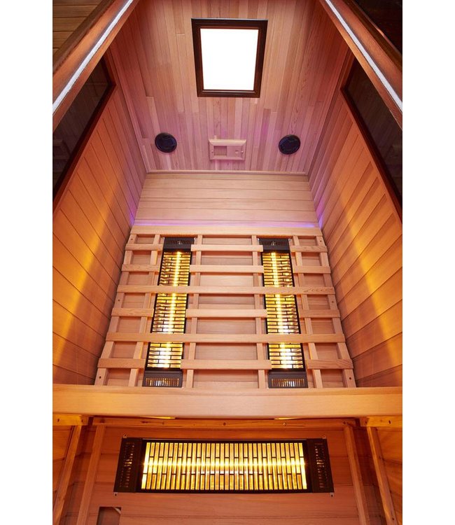 Infra4Health infrarood sauna I120 2 persoons - infra4health