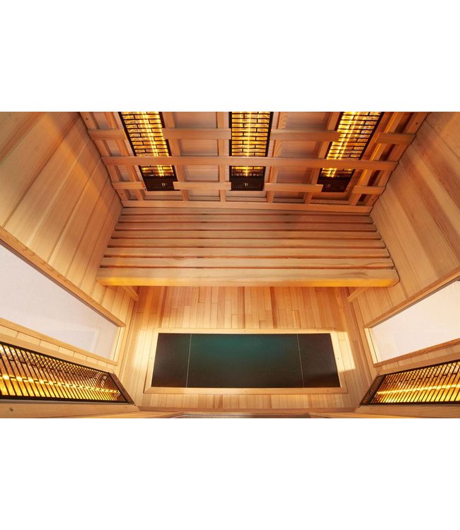 Infra4Health I150 trois personnes cabine infrarouge- infra4health