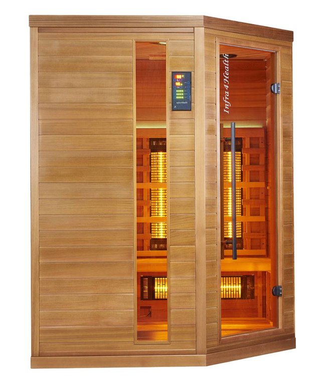 Infra4Health I160c quatre personnes cabine sauna infrarouge - infra4health