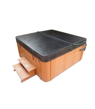 SpaGoedkoop.be 150 x 200 cm Couverture Spa Jacuzzi grijs