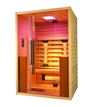 Infrarood sauna Glass Front 130cm