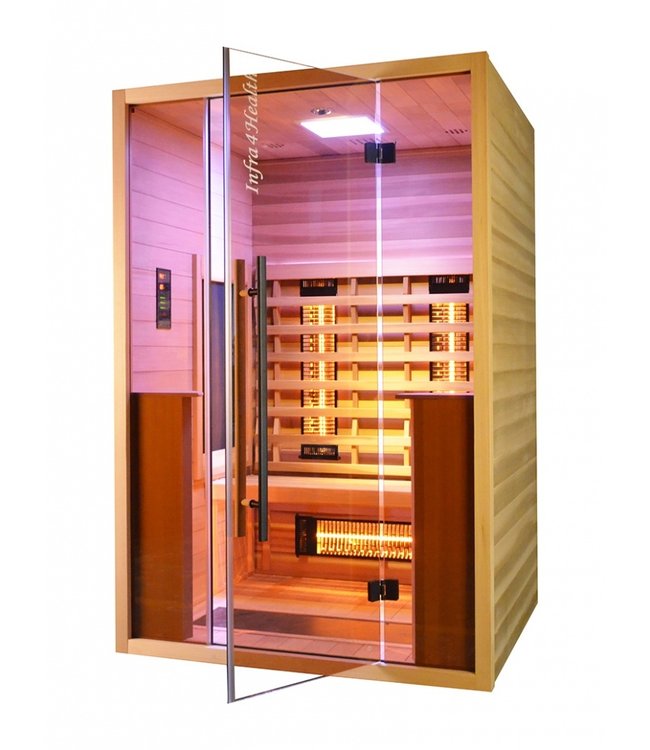 Infrarood sauna Glass Front 130cm
