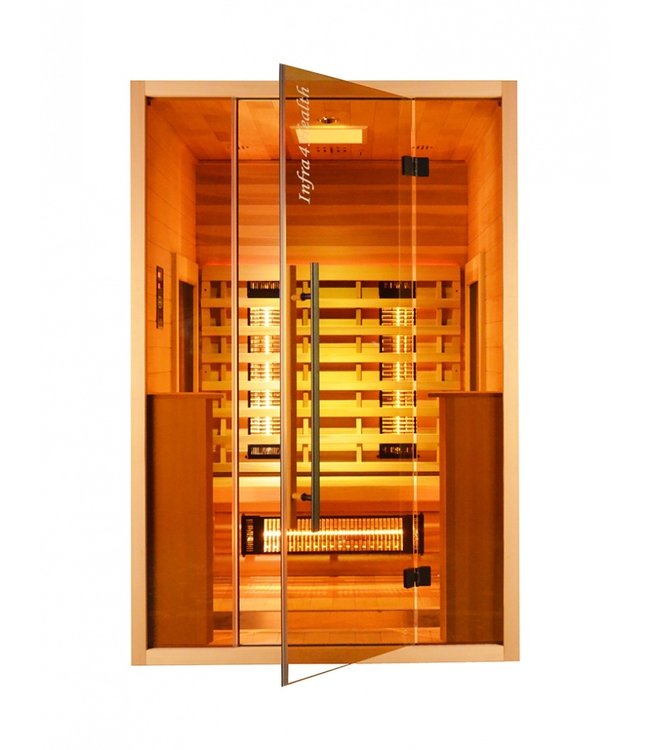 Infrarood sauna Glass Front 130cm